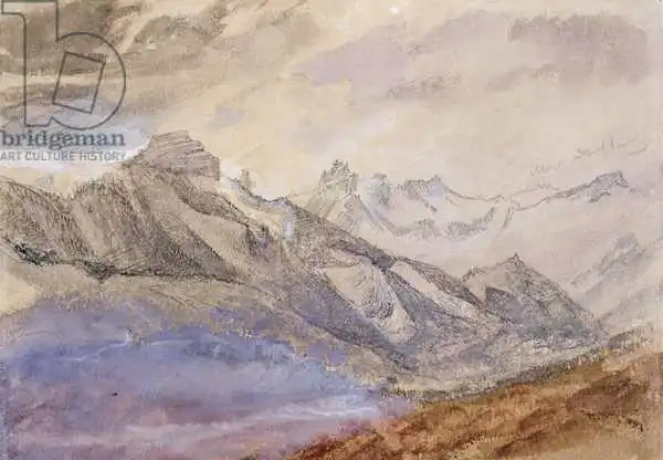 Ruskin, John: Mont Dauphiny, near Chartreuse