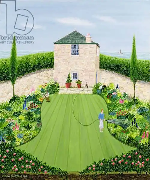 ESTATE OF MARK BARING: Garden by the Sea