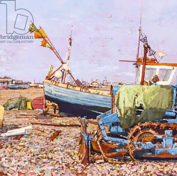 Decent, Martin: Clear Blue Day (Aldeburgh Beach) 2006