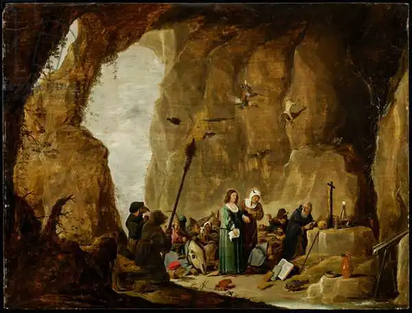 Teniers, David (ml.): Temptation of St. Anthony