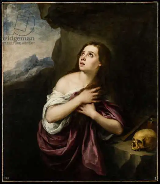 Murrilo, Bartolome: Magdelène pénitent, c.1650-65