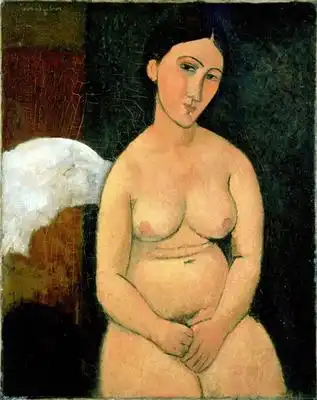 Modigliani, Amadeo: Sedící akt