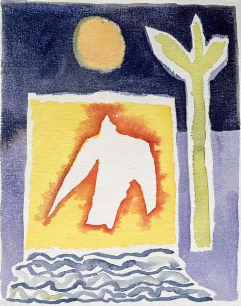 Davidson, Peter: Tree, Sun and Rising Bird