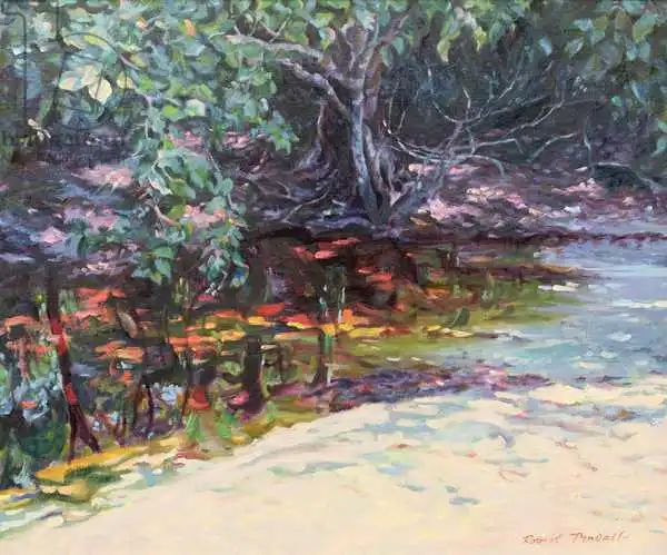 Tyndall, Robert: Beach and Rain Forest, Cape Tribulation, Northern Queensland