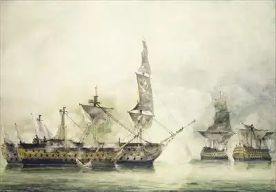 Constable, John: Bitva u Trafalgaru