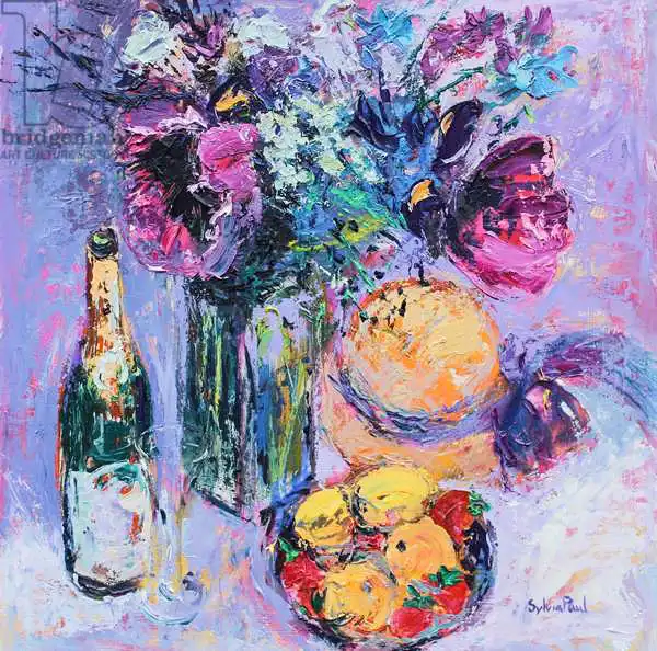 Paul, Sylvi: Lila Mohnblumen
