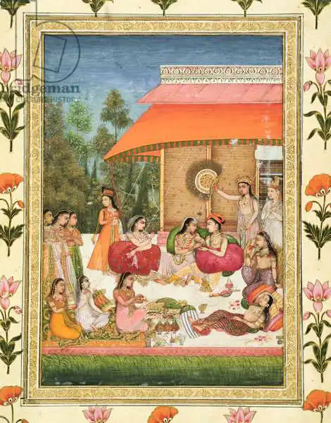 Indian school: Festing dames, du petit album Clive
