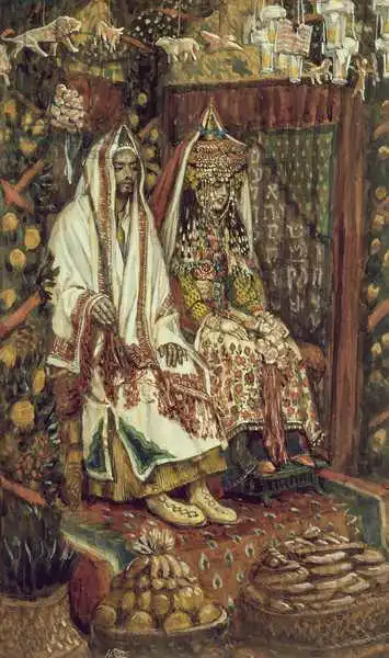 James Jacques Joseph Tissot: The Wedding at Cana, illustration for