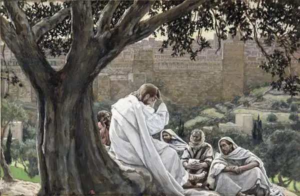 James Jacques Joseph Tissot Christ Foretelling the Destruction of