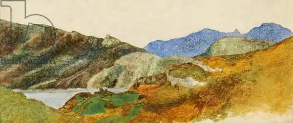Watts, George Frederick: Mountain Landscape, 1843-1847