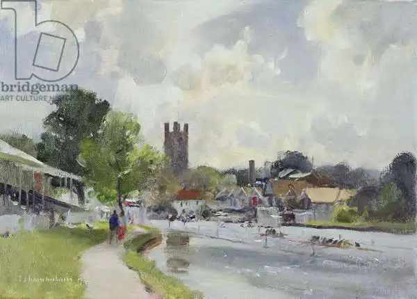 Chamberlain, Trevor: Preparing for the Henley Regatta