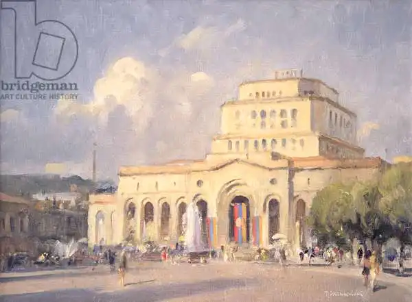 Chamberlain, Trevor: Evening, Republic Square, Yerevan
