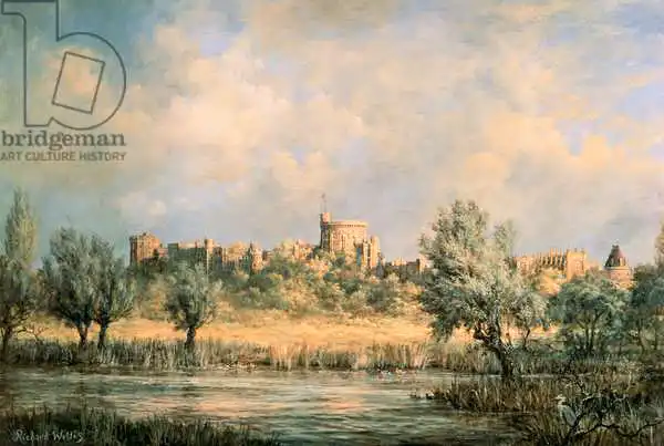 Willis, Richar: Windsor Castle: from the River Thames