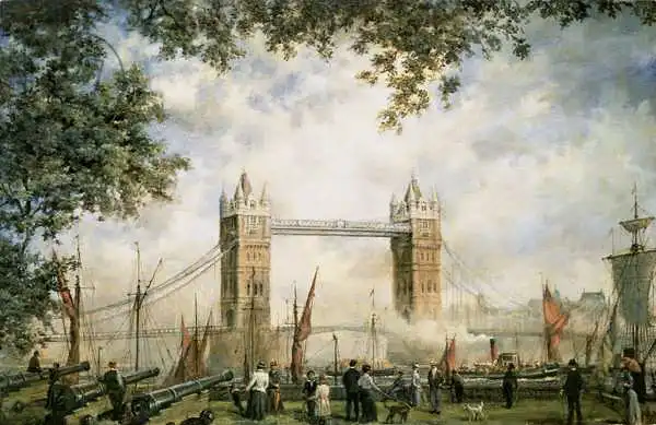 Willis, Richar: Tower Bridge: From the Tower of London