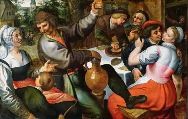 Cleve, Maerten van: Fiesta campesina