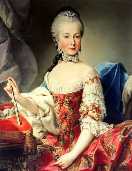 Mytens or Meytens, Martin II: Archduchess Maria Amalia Habsburg-Lothringen, (1746-1804), eighth child of Empress Maria Theresa of Austria (1717-80) and Emperor Francis I (1708-65)