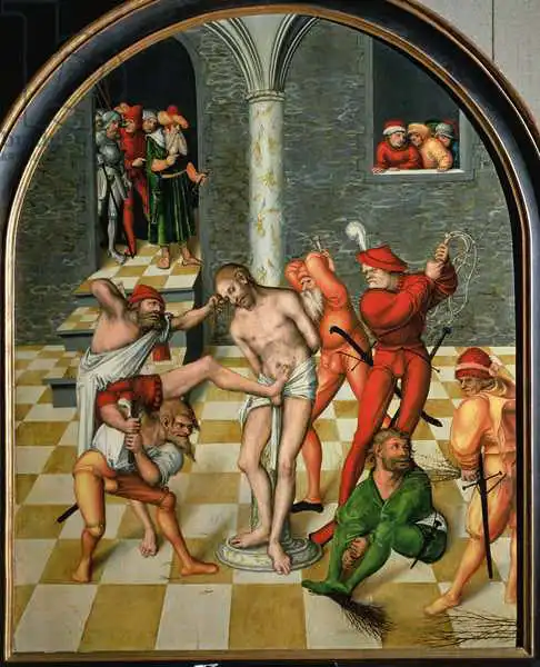 Cranach, Lucas: The Flagellation of Christ