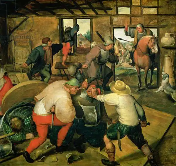 Cleve, Maerten van: A Fight, c.1565-70