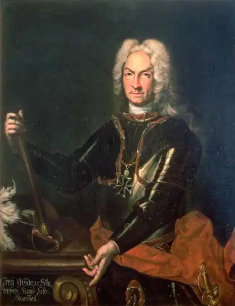 Kneller, Godfrey: Field Marshall Count Guidobald von Starhemberg (1654-1737), Austrian military commander in Spain during the War of The Spanish Succession