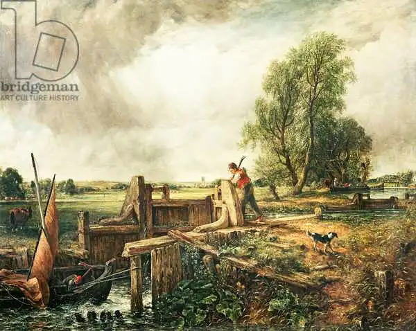 Constable, John: A Boat Passing a Lock