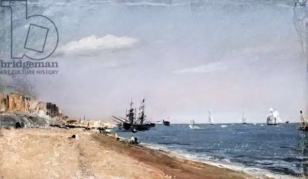 Constable, John: Brighton Beach with colliers