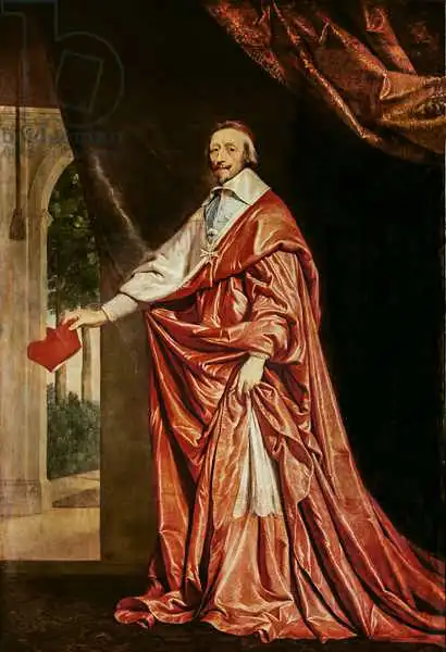 Champaigne, Philippe de: Portrait of Cardinal de Richelieu (1633-40)