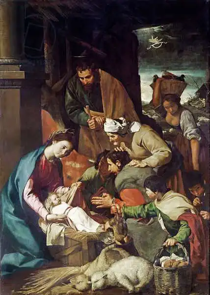 Murrilo, Bartolome: Adoration des bergers