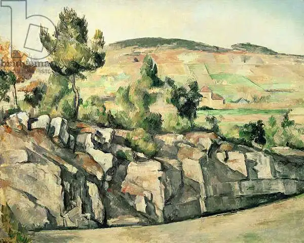Cézanne, Paul: Hillside in Provence, c.1886-90