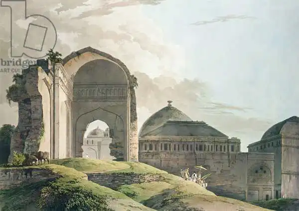 Daniell, Thomas: Ruins of the Palace at Madurai