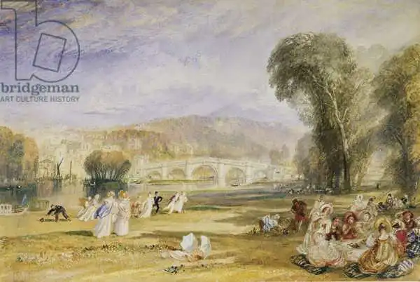 Turner, William: Richmond Hill and Bridge, Surrey