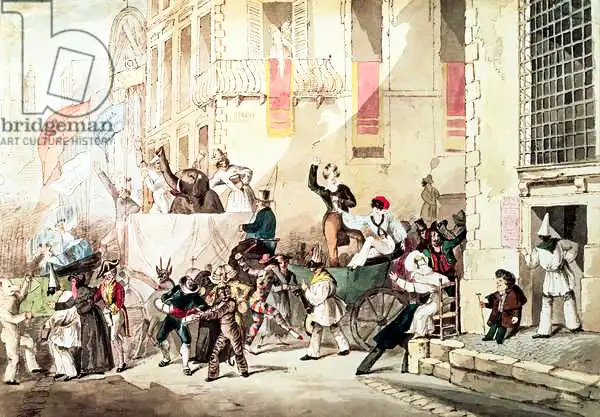 Buckner, Richard: Circus Procession in Italy