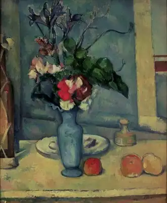 Cézanne, Paul: Modrá váza