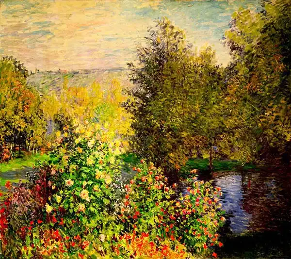 Monet, Claude: Zahrada v Montgeronu