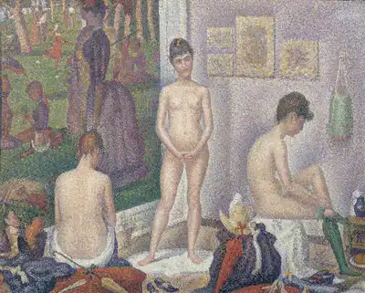 Seurat, Georges: Modelky