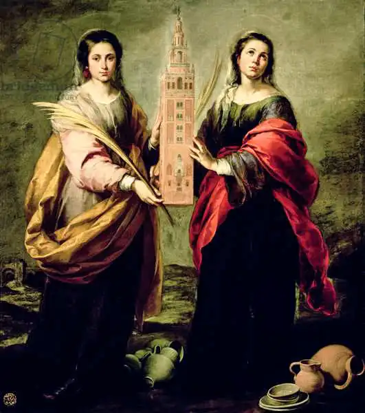 Murrilo, Bartolome: St. Justina et St. Rufina