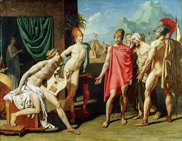 Ingres, Jean Auguste: Ambassadors Sent by Agamemnon to Urge Achilles to Fight