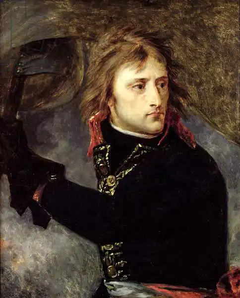 Gros, Antoine-Jean: Bonaparte auf der Brücke von Arcole, 17. November 1796