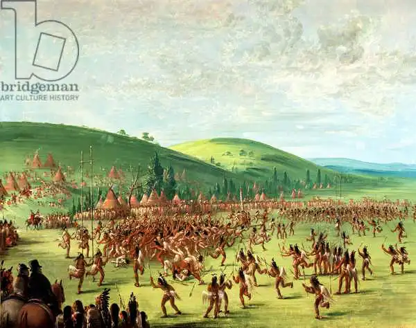 Catlin, George: Indian Ball Game