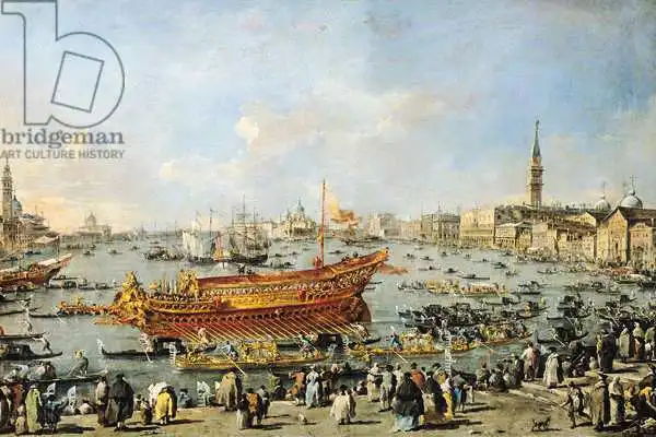 Guardi, Francesco: Departure of the Bucentaur for the Lido on Ascension Day