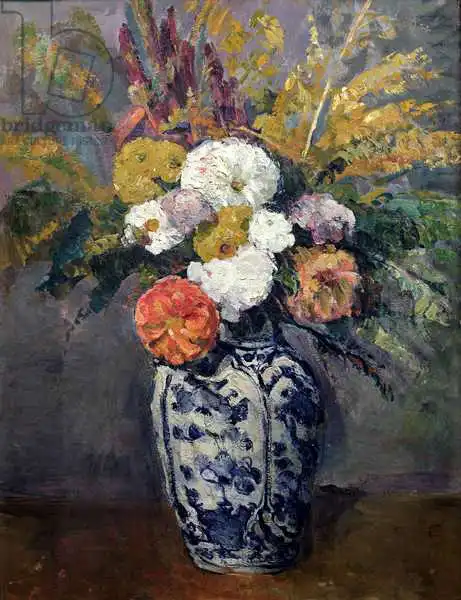 Cézanne, Paul: Dahlias
