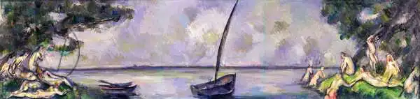 Cézanne, Paul: Boat and Bathers