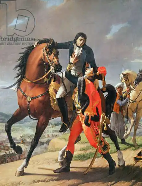 Regnault, Jean-Baptiste: La mort du général Desaix (1768-1800) à la bataille de Marengo, 14 juin 1800