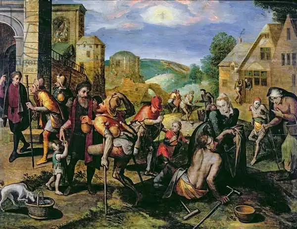 Unknown: Les œuvres de miséricorde
