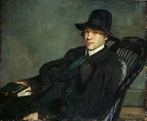 Blanche, Jacques-Emile: Portrait of Andre Gide (1869-1951)