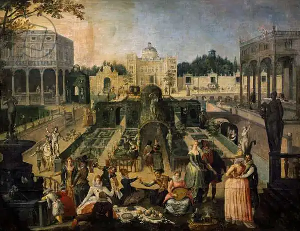 Vrancx, Sebastian: Ein Fest im Park des Herzogs von Mantua