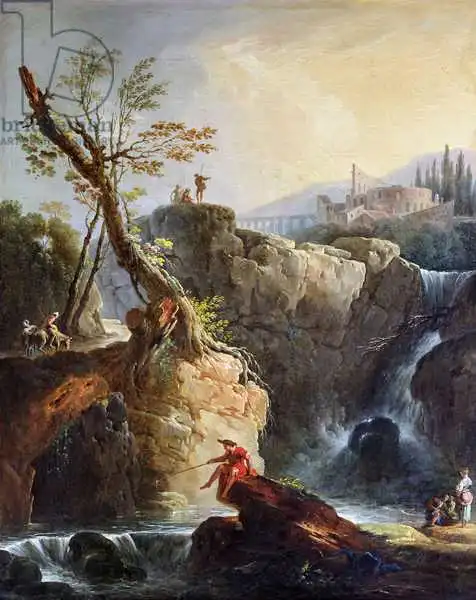 Vernet, Claude Joseph: La cascade