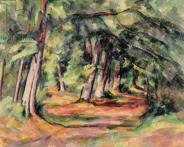 Cézanne, Paul: Sous-bois (Pres du Jas de Bouffan) 1890-94