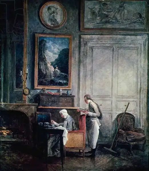 Robert, Hubert: Lunch of Madame Geoffrin