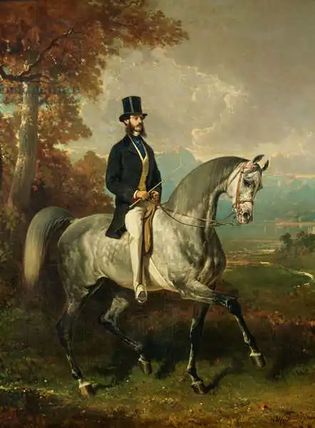 Dedreux, Alfred: Comte Alfred de Montgomery (1810-91) 1850-60