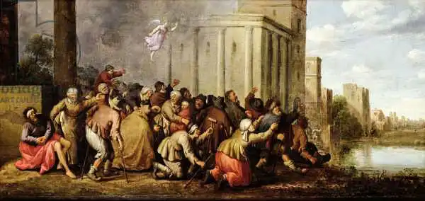 Droochsloot, Joost Cornelisz.: The Pool at Bethesda